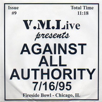 Against All Authority - 7/16/95 (Fireside Bowl - Chicago, IL) download mp3 flac