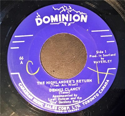 Dennis Clancy - The Highlander's Return download mp3 flac