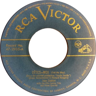 Jean Sablon , with The Ellis Larkin Trio and Vocal Quartet - Dites-Moi (Tell Me Why) download mp3 flac