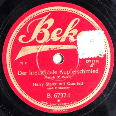 Harry Steier - Der Kreuzfidele Kupferschmid / Wenn Der Pflaumenbaum Nicht Wär' download mp3 flac