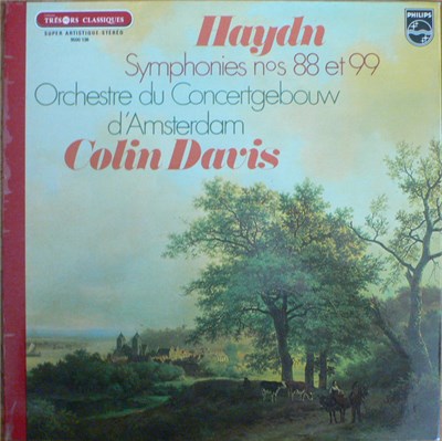 Haydn, Orchestre Du Concertgebouw D'Amsterdam, Colin Davis - Symphonies N°s 88 And 99 download mp3 flac