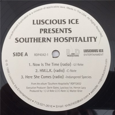Various - Luscious Ice Presents Southern Hospitality download mp3 flac