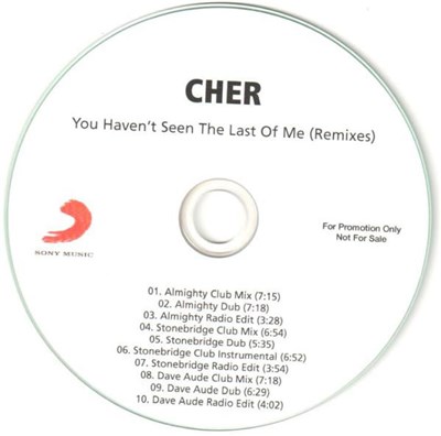 Cher - You Haven't Seen The Last Of Me (Remixes) download mp3 flac