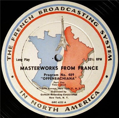 Offenbach / Unknown Artist - Masterworks From France download mp3 flac