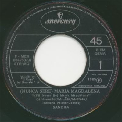 Sandra - (Nunca Sere) Maria Magdalena = (I'll Never Be) Maria Magdalena download mp3 flac