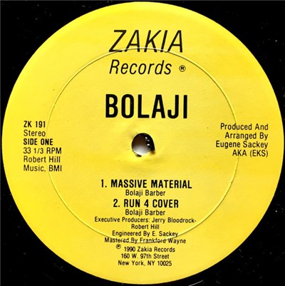 Bolaji - Massive Material / Run 4 Cover download mp3 flac