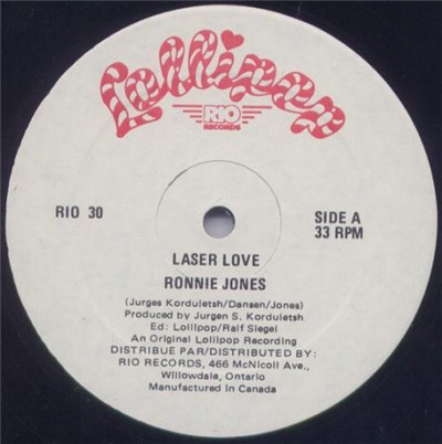 Ronnie Jones - Laser Love download mp3 flac