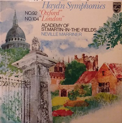 Haydn - Academy Of St. Martin-in-the-Fields, Neville Marriner - Haydn Symphonies (No. 92 "Oxford" / No. 104 "London") download mp3 flac