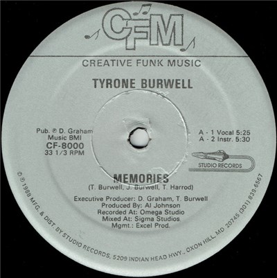 Tyrone Burwell - Memories download mp3 flac