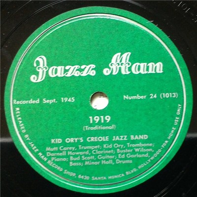 Kid Ory's Creole Jazz Band - 1919 / Down Home Rag download mp3 flac