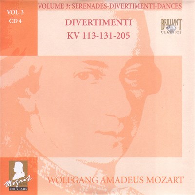 Wolfgang Amadeus Mozart - Divertimenti KV 113-131-205 download mp3 flac