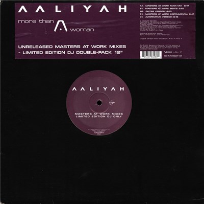 Aaliyah - More Than A Woman (Unreleased Masters At Work Remixes) download mp3 flac