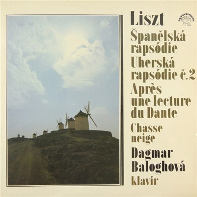 Franz Liszt, Dagmar Baloghová - Spanelska Rapsodie, Uherska Rapsodie C.2, Apres Une Lecture Du Dante, Chasse Neige download mp3 flac