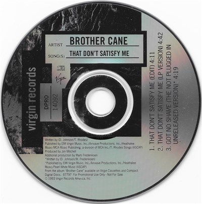 Brother Cane - That Don't Satisfy Me download mp3 flac