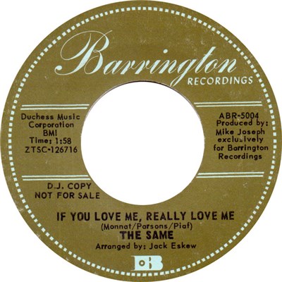 The Same - If You Love Me, Really Love Me download mp3 flac