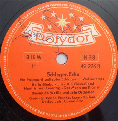 Benny de Weille Und Sein Orchester - Schlager-Echo download mp3 flac