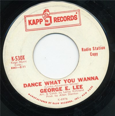 George E. Lee - Dance What You Wanna / Don`t Let Him In download mp3 flac