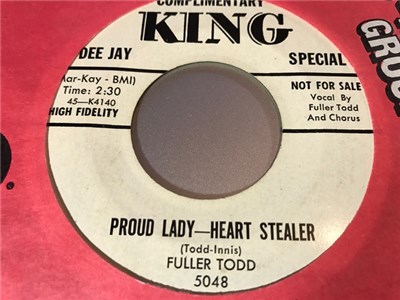 Fuller Todd - Proud Lady - Heart Stealer / Old Fashioned download mp3 flac