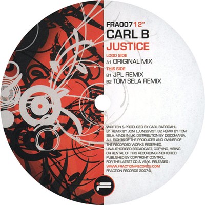 Carl B - Justice download mp3 flac