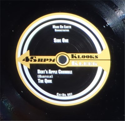 The Quik / The Sonics - Bert's Apple Crumble / The Witch (Instrumental) download mp3 flac
