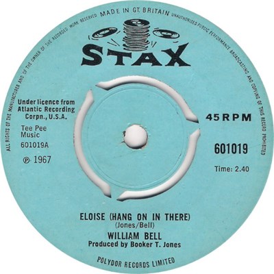 William Bell - Eloise (Hang On In There) / One Plus One download mp3 flac