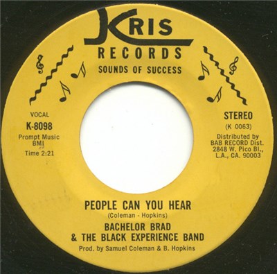 Bachelor Brad & The Black Experience Band - People Can You Hear / Birds Of A Feather download mp3 flac