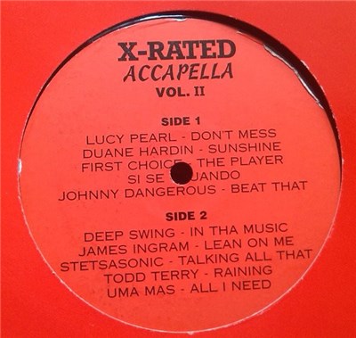 Various - X-Rated Accapella's 2 download mp3 flac