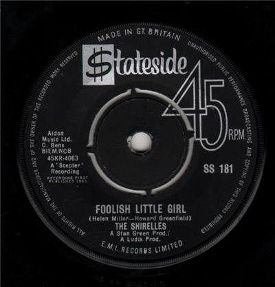 The Shirelles - Foolish Little Girl download mp3 flac