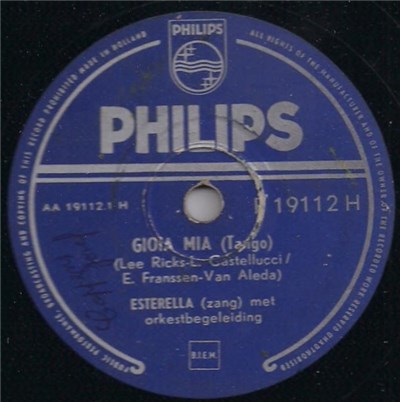 Esterella - Gioia Mia / In Je Hart download mp3 flac