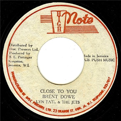 Brent Dowe & Lynn Taitt & The Jets - Close To You / Version download mp3 flac