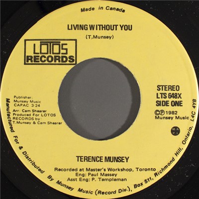 Terence Munsey - Living Without You download mp3 flac