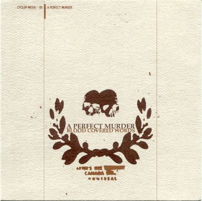 A Perfect Murder - Blood Covered Words download mp3 flac