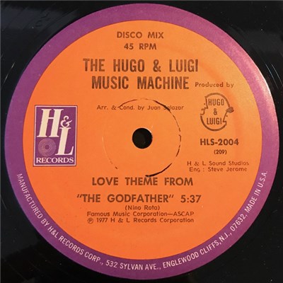 The Hugo & Luigi Music Machine - Love Theme From "The Godfather" download mp3 flac