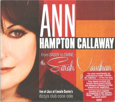 Ann Hampton Callaway - From Sassy To Divine: The Sarah Vaughan Project (Live At Jazz At Lincoln Center's Dizzy's Club Coca-Cola) download mp3 flac