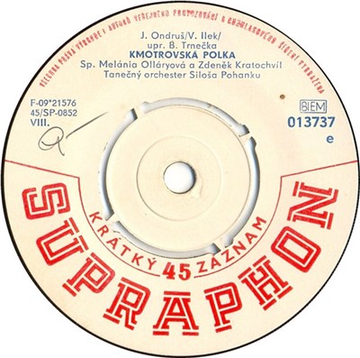 Melánia Olláryová, Zdeněk Kratochvíl - Kmotrovská Polka / Pieseň Vetra download mp3 flac