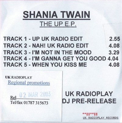 Shania Twain - The Up E.P. download mp3 flac
