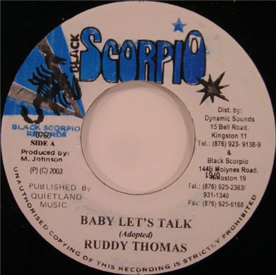 Ruddy Thomas - Baby Lets Talk download mp3 flac