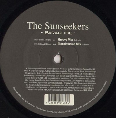 The Sunseekers - Paraglide download mp3 flac