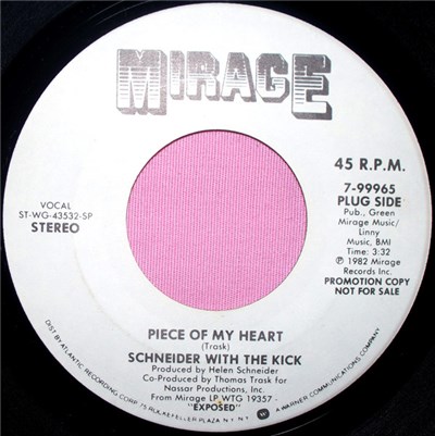 Schneider With The Kick - Piece Of My Heart download mp3 flac