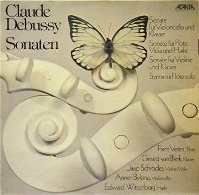 Claude Debussy, Frans Vester, Jaap Schröder, Edward Witsenburg, Anner Bylsma, Gérard van Blerk - Sonaten download mp3 flac