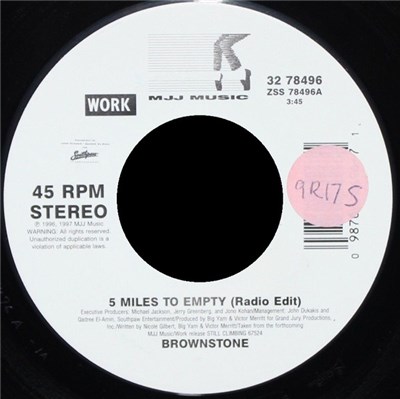 Brownstone - 5 Miles To Empty download mp3 flac