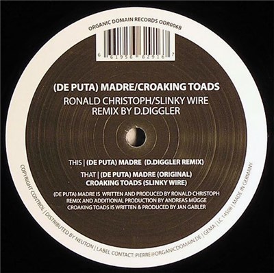 Ronald Christoph / Slinky Wire - (De Puta) Madre / Croaking Toads download mp3 flac