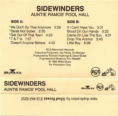 Sidewinders - Auntie Ramos' Pool Hall download mp3 flac