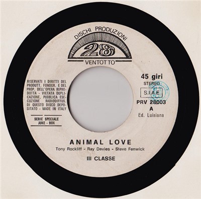III Classe / Murphy Blend - Animal Love / At First download mp3 flac