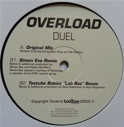 Overload - Duel download mp3 flac