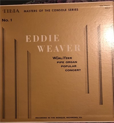 Eddie Weaver - Masters of the Console - Series No. 1 download mp3 flac