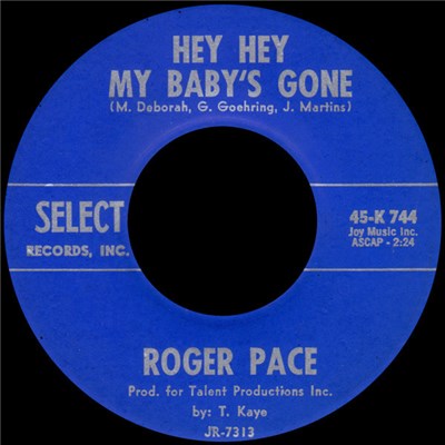 Roger Pace - Hey Hey My Baby's Gone download mp3 flac