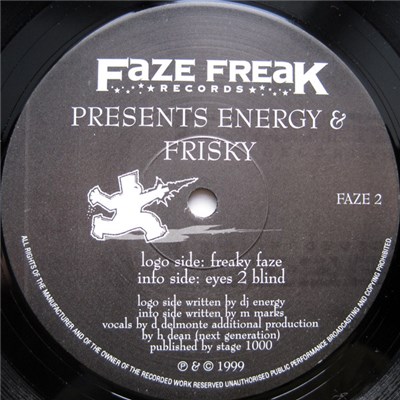 Energy & Frisky - Freaky Faze / Eyes 2 Blind download mp3 flac