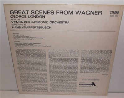 Wagner, George London , Hans Knappertsbusch - Great Scenes From Wagner download mp3 flac