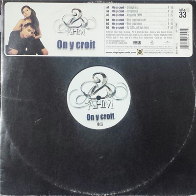 2 AHM - On Y Croit download mp3 flac
